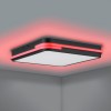 plafoniera smart accesa quadrata