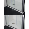 particolare box doccia anta saloon