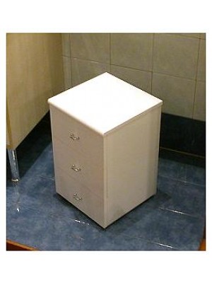 Sgabello 3 cassetti
