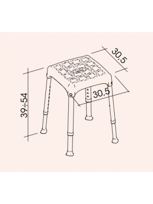 Sgabello Quadro doccia