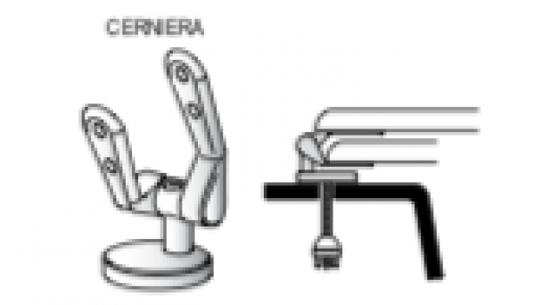 cerniera ottone cromato