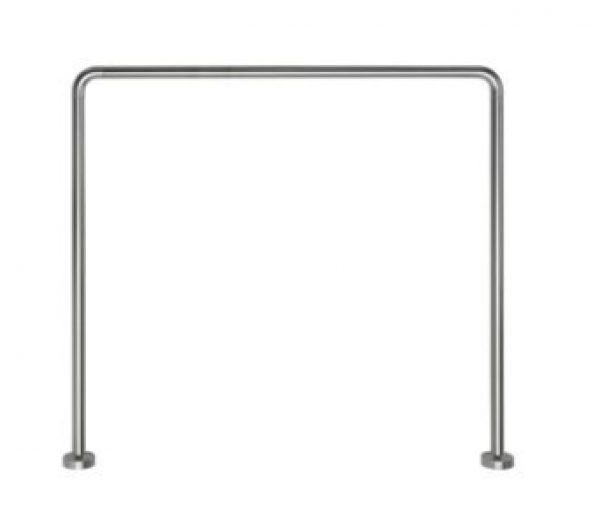 asta per tenda doccia 80x80x80